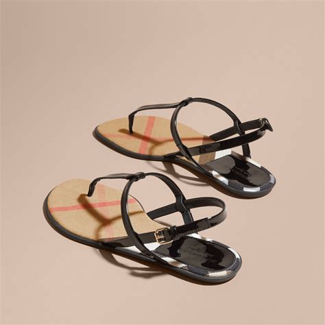 burberry sandalen|burberry sandals for women.